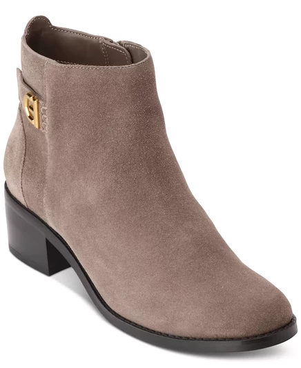  Женские пинетки с логотипом Holis на боковой пряжке lava suede