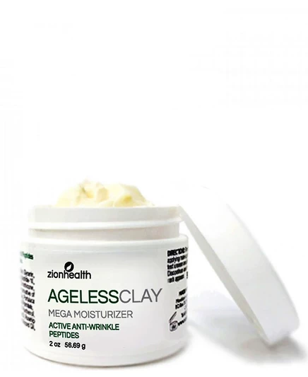 Крем для лица Zion Health Ageless Clay против морщин с пептидами