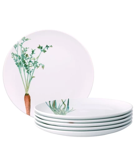 Набор тарелок для салата Noritake Kyoka Shunsai в ассортименте 9,5 дюймов/6 multi