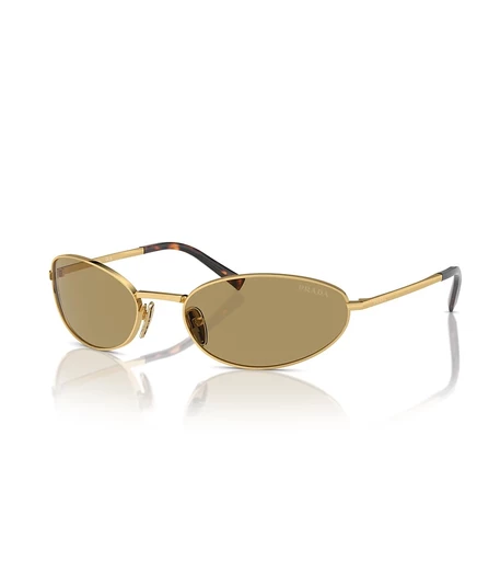 Женские солнцезащитные очки Prada PR A59S, золотистые