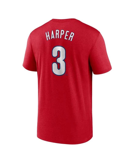 Мужская футболка Nike Bryce Harper Philadelphia Phillies, красная