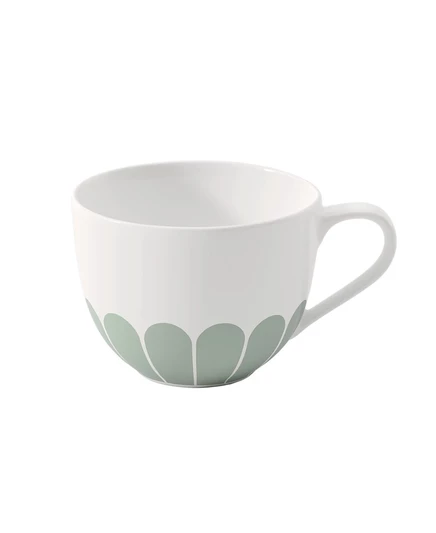 Villeroy & Boch Fleur Цветочный, 7,75 унции Кофейная чашка зеленого цвета