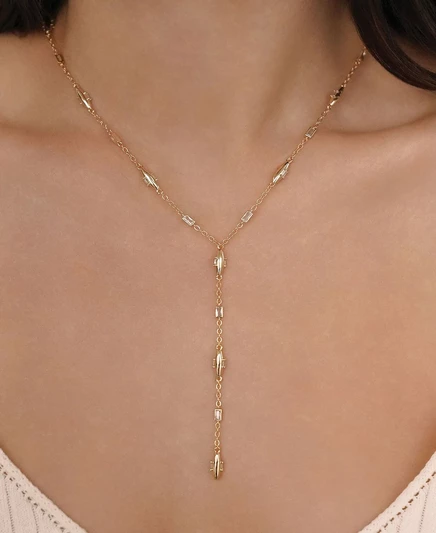 Ожерелье-лариат ETTIKA gold