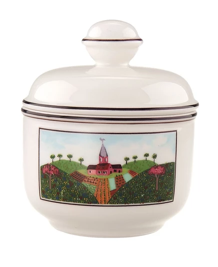 Сахарница Villeroy & Boch Design Naif с крышкой
