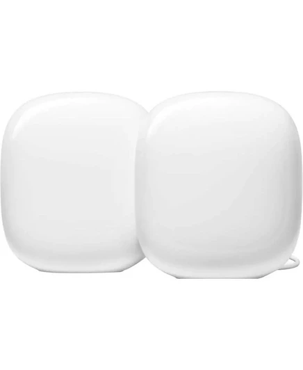 Сетевой комплект Google Nest Wifi Pro 6E, 2 шт., белый