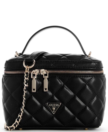 Женская мини-сумка Guess Juliet через плечо, черная