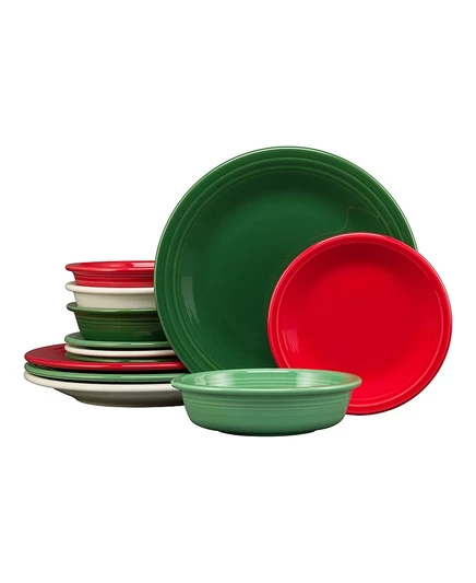 Сервиз Fiesta Classic Rim 12 предметов, разноцветный