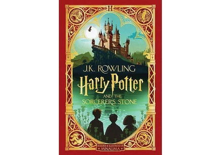 Книга «Гарри Поттер и философский камень» MinaLima