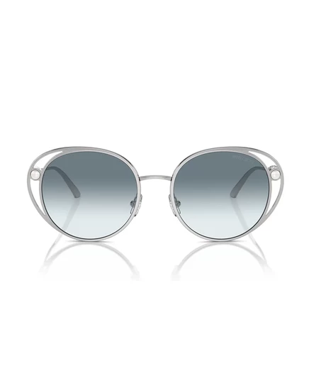 Женские солнцезащитные очки Jimmy Choo JC4003HB, серебристые/голубые