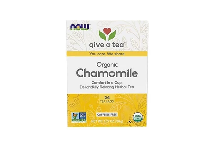 Чай Now Foods Comfy Chamomile, 24 чайных пакетика