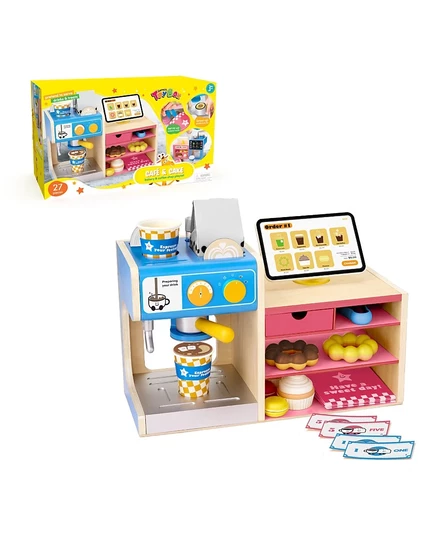 Игровой набор Geoffrey's Toy Box кафе и пекарня, белый