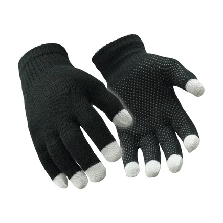 Мужские перчатки RefrigiWear сенсорные, черные