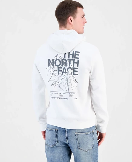 Мужская худи The North Face MTN Top, белая