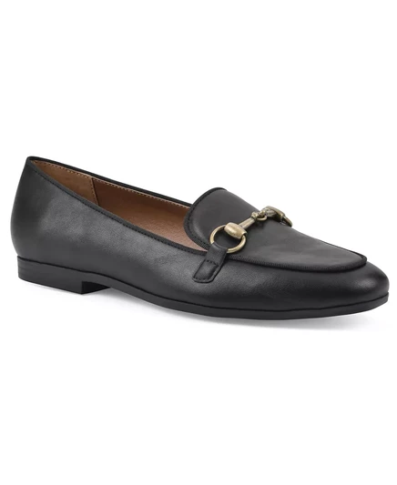  Женские мокасины Nooks black smooth