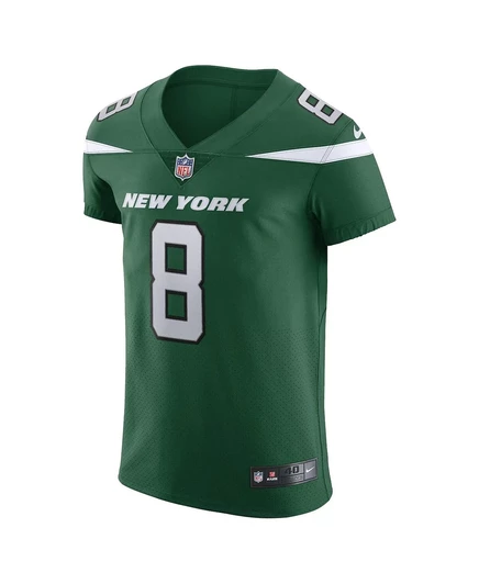 Мужская футболка Nike Aaron Rodgers Gotham Green New York Jets Alternate Vapor F.U.S.E. Elite green