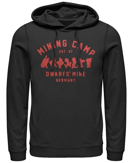 Мужское худи Fifth Sun Snow White Mining Camp 37, черное