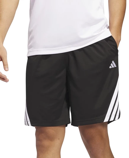 Мужские шорты Adidas Three-Stripes 7″, черные