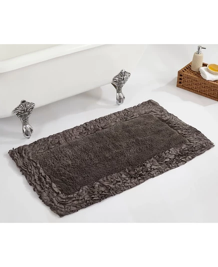 Коврик для ванной Better Trends с рюшами, 53×86 см, серый