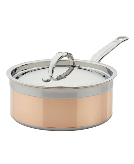 Кухонный индукционный ковш Hestan CopperBond 2,8 л, серый