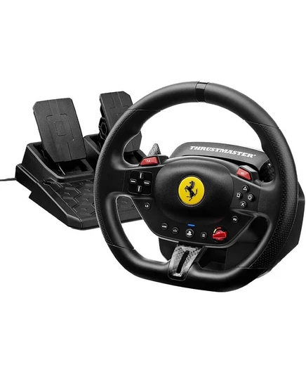 Руль и педали Thrustmaster Ferrari 296 GTB для PS4/PS5/PC, черный