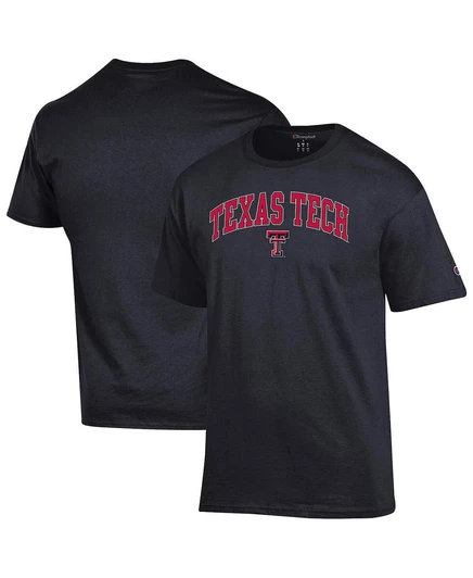 Мужская футболка Champion Texas Tech Red Raiders, черная