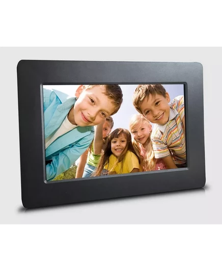 Цифровая фоторамка 7 дюймов, черная, 1024x600 - Поддержка USB и SD-карт black