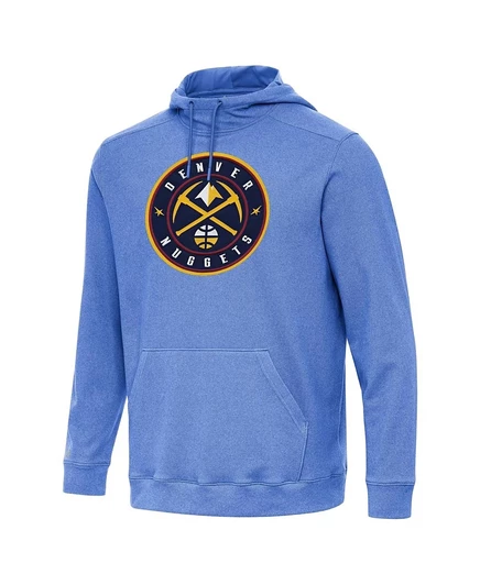 Мужское худи Antigua Cloud Pullover Denver Nuggets, голубое