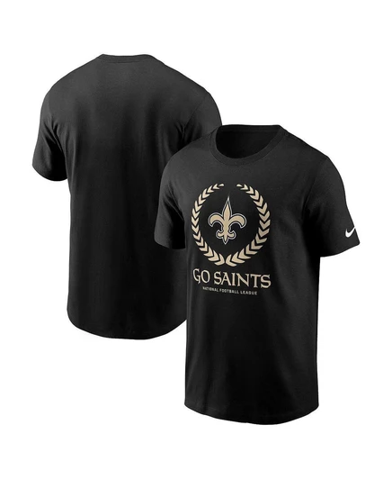 Мужская футболка Nike New Orleans Saints Primetime Local, черная