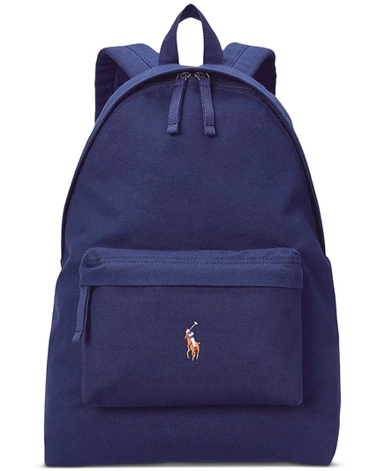Мужской канвасовый рюкзак Polo Ralph Lauren, синий