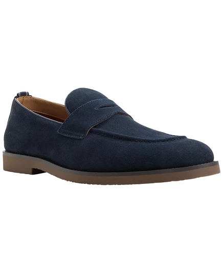 Мужские мокасины-слипоны Brooks Brothers синего цвета