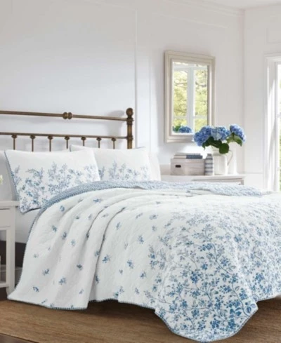 Хлопковый комплект-покрывало Laura Ashley Flora