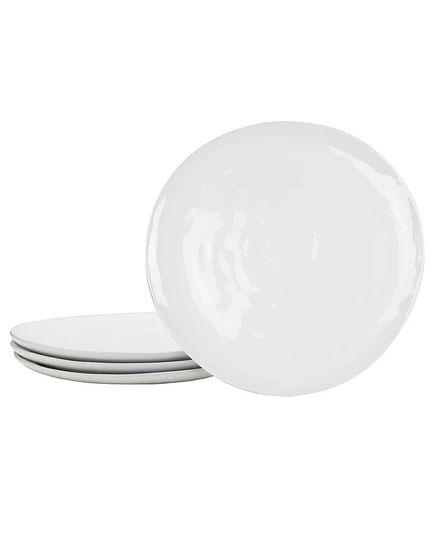Набор обеденных тарелок Fitz and Floyd Everyday Whiteware из 4 предметов white