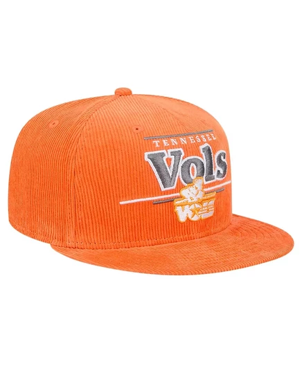 Мужская шапка New Era Tennessee Orange от волонтеров из Теннесси демонстрирует кепку Snapback размером 95 сантиметров tennessee orange