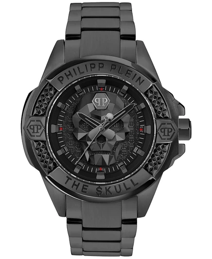 Мужские часы Philipp Plein The Skull 44 мм, черные