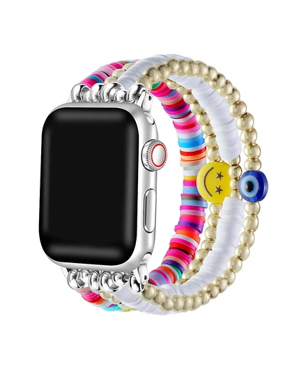 Шикарный ремешок из бисера Tech Bestie для Apple Watch 40,41,42мм розовый