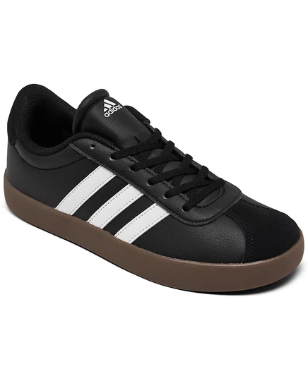 Повседневные кроссовки Adidas Big Kids VL Court 3.0 от Finish Line черного цвета