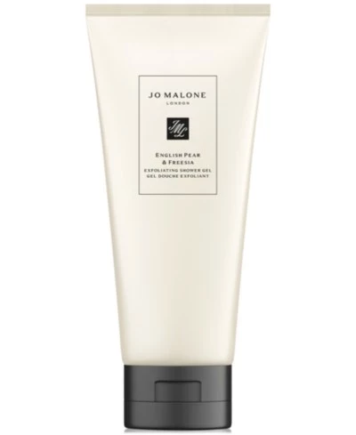 Отшелушивающий гель для душа Jo Malone London с английской грушей и фрезией, 6,7 унции, без цвета