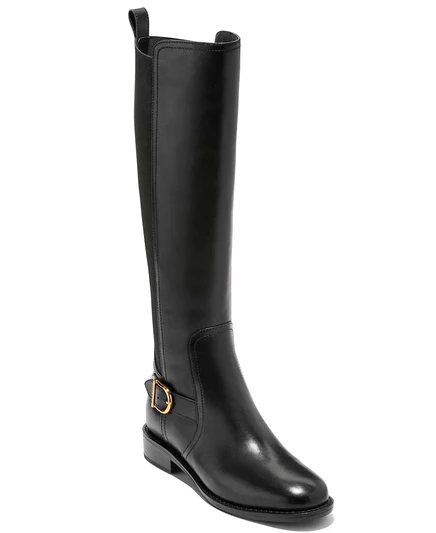 Женские кожаные сапоги Cole Haan Prue, черные