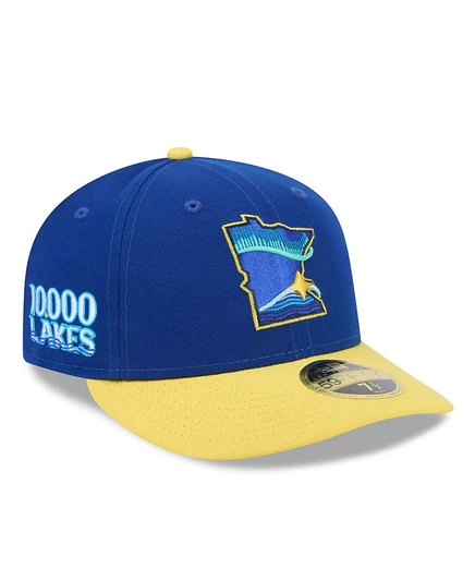 Мужская кепка New Era 59FIFTY Minnesota Twins 2024, синяя