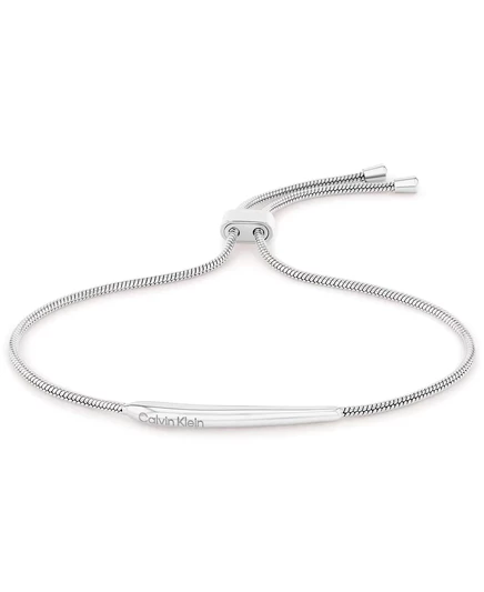 Браслет Calvin Klein Linear Drop, серебристый