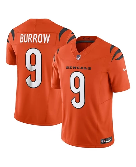 Мужская футболка Nike Joe Burrow Cincinnati Bengals Vapor F.U.S.E. Limited от Nike. orange