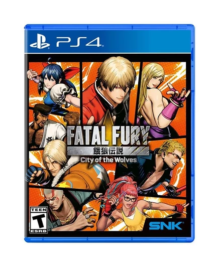Видеоигра COKeM Fatal Fury: City of the Wolves для PS4