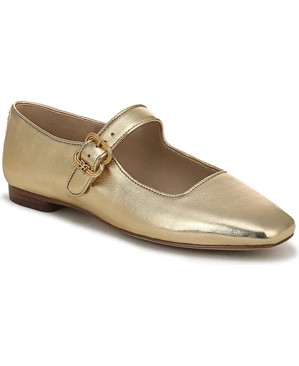 Женские балетки Sam Edelman Michaela, золотистая кожа