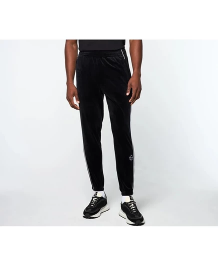 Мужские спортивные брюки Sergio Tacchini Lioni велюр, черные