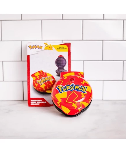 Вафельница Uncanny Brands Pikachu мини, разноцветная