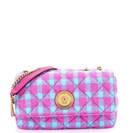 Женская сумка Pre-Owned Versace East West Medusa, розовая