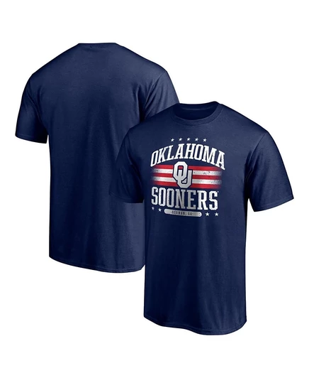 Мужская футболка Fanatics Oklahoma Sooners, темно-синяя