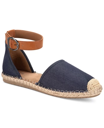  Женские босоножки на плоской подошве Paminaa, созданные для Macys navy denim