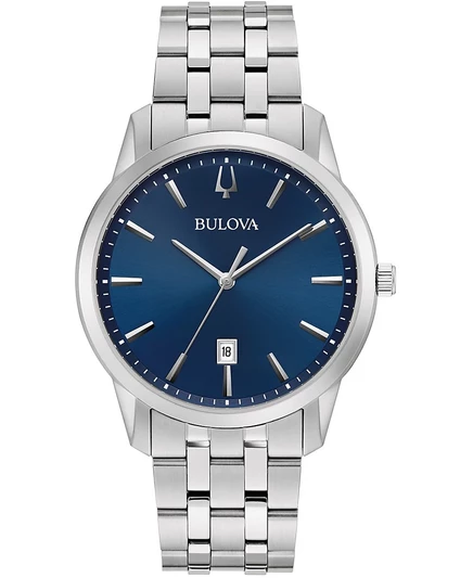 Мужские часы Bulova Sutton 40 мм сталь, серебристые