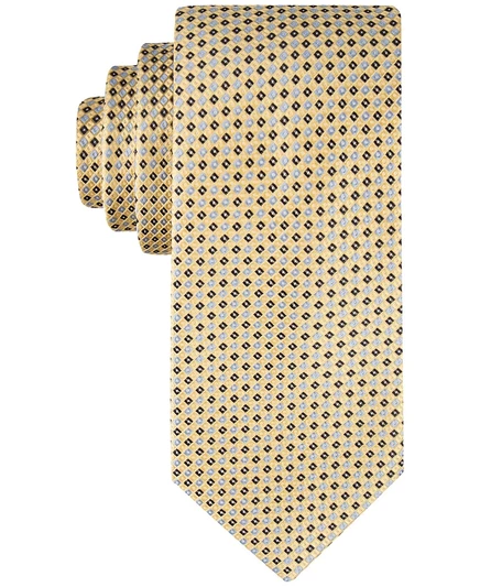 Мужской галстук Tommy Hilfiger Core Micro-Dot, желтый